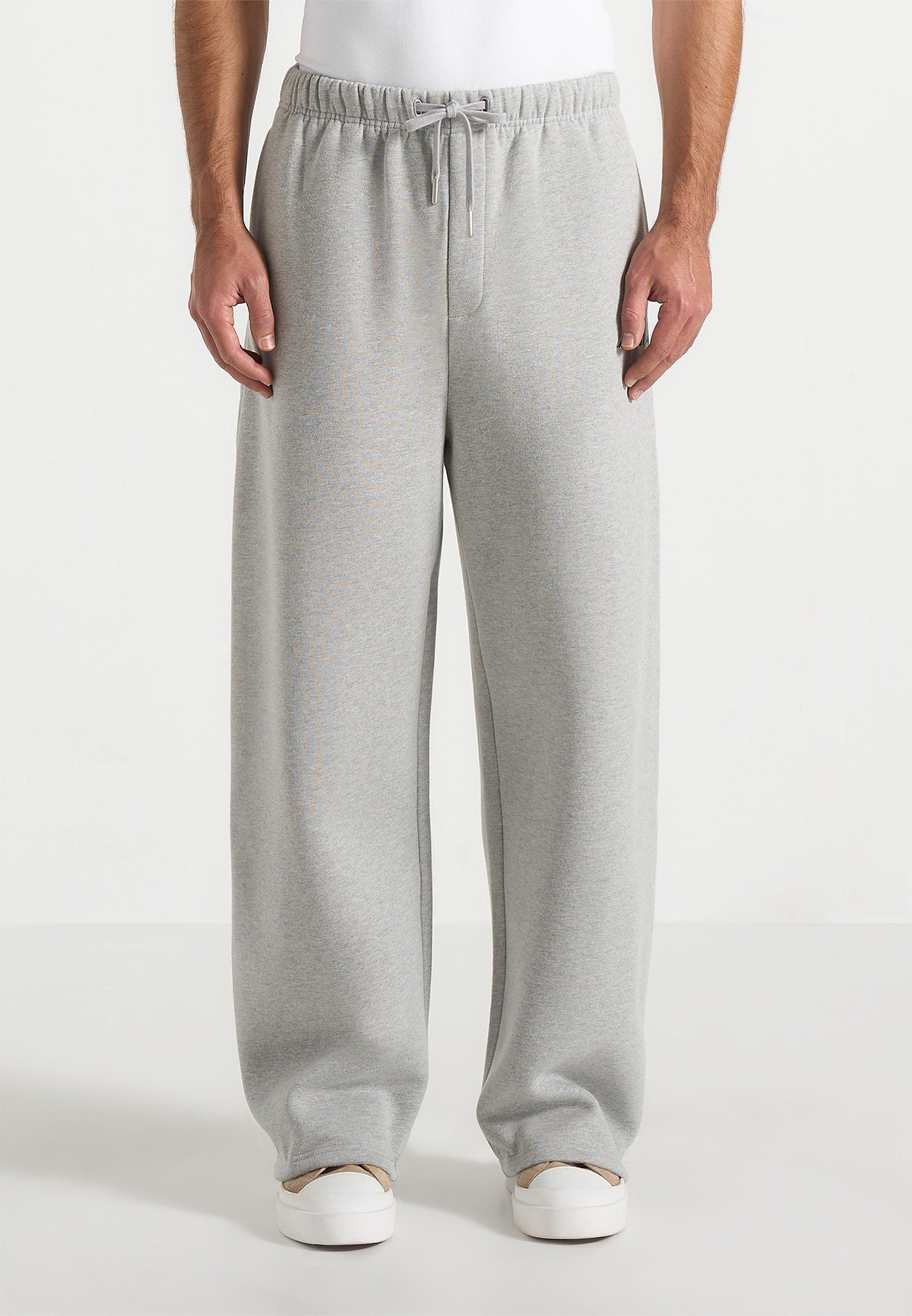 js003-unisex-signature-wide-leg-joggers-marl-grey