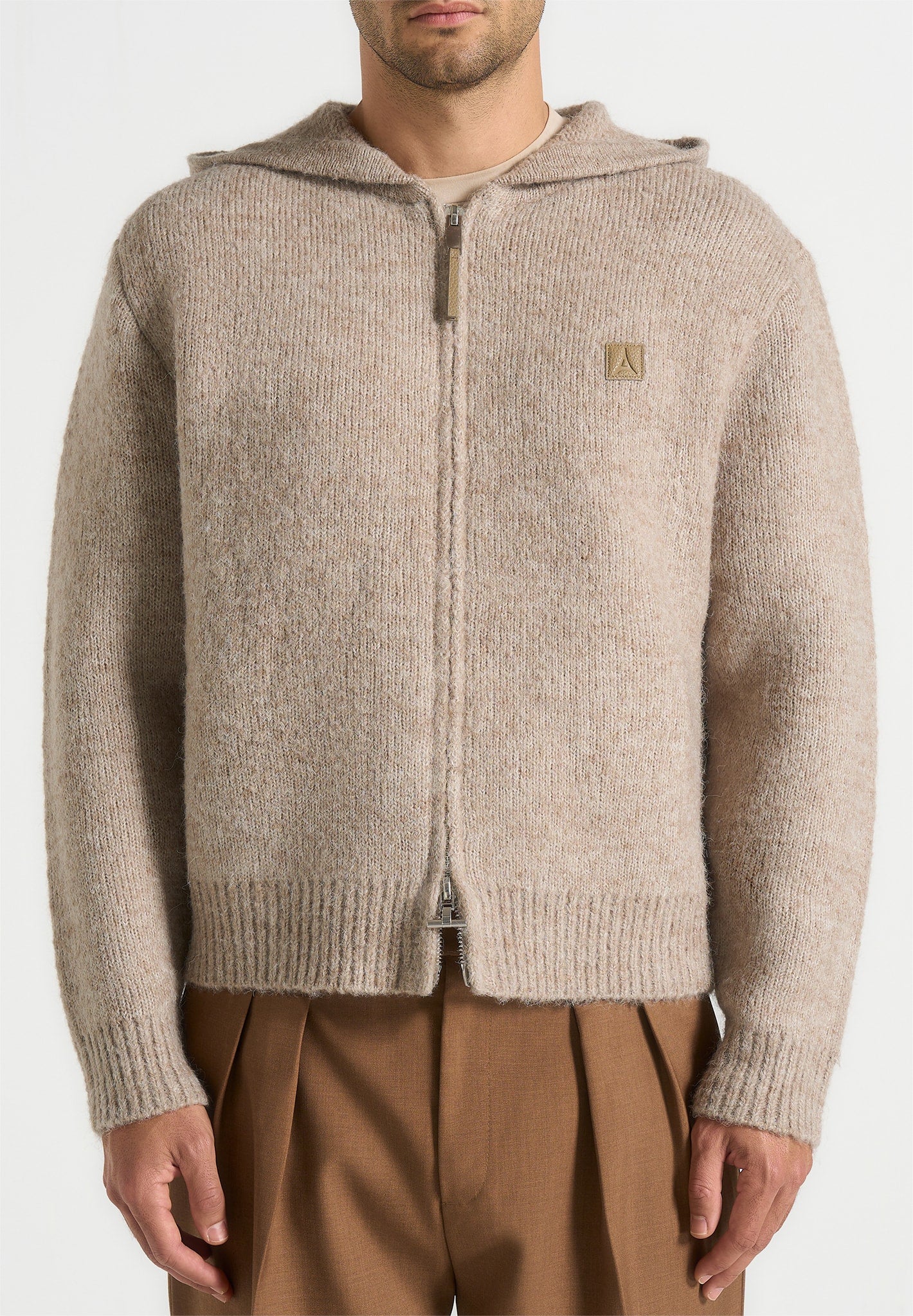 billie-unisex-brushed-zip-hoodie-beige