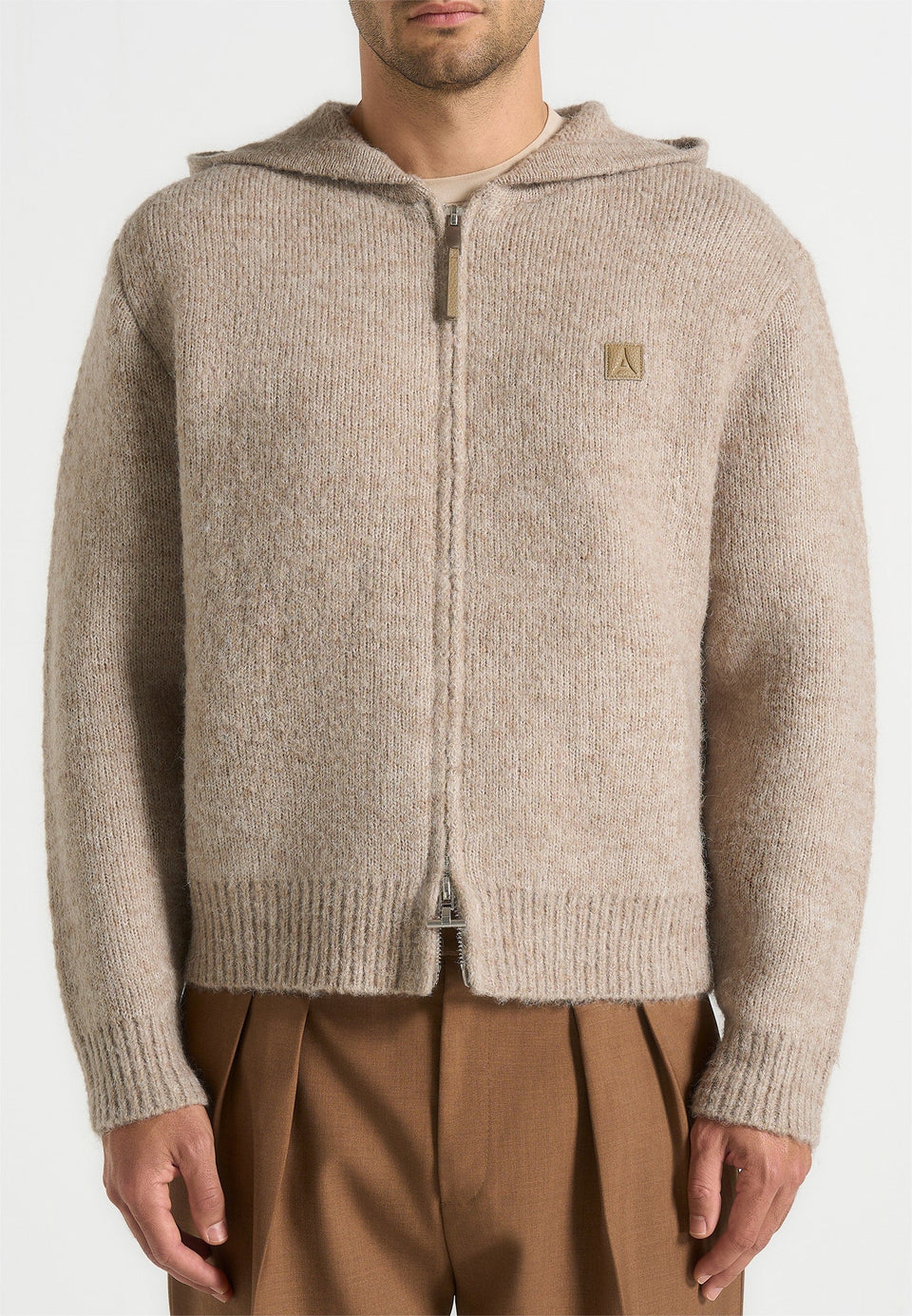 billie-unisex-brushed-zip-hoodie-beige