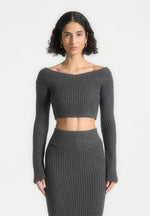 off-shoulder-knit-crop-top-grey-marl