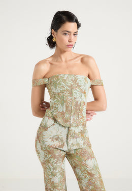 bonnie-jacquard-off-the-shoulder-corset-top-sage
