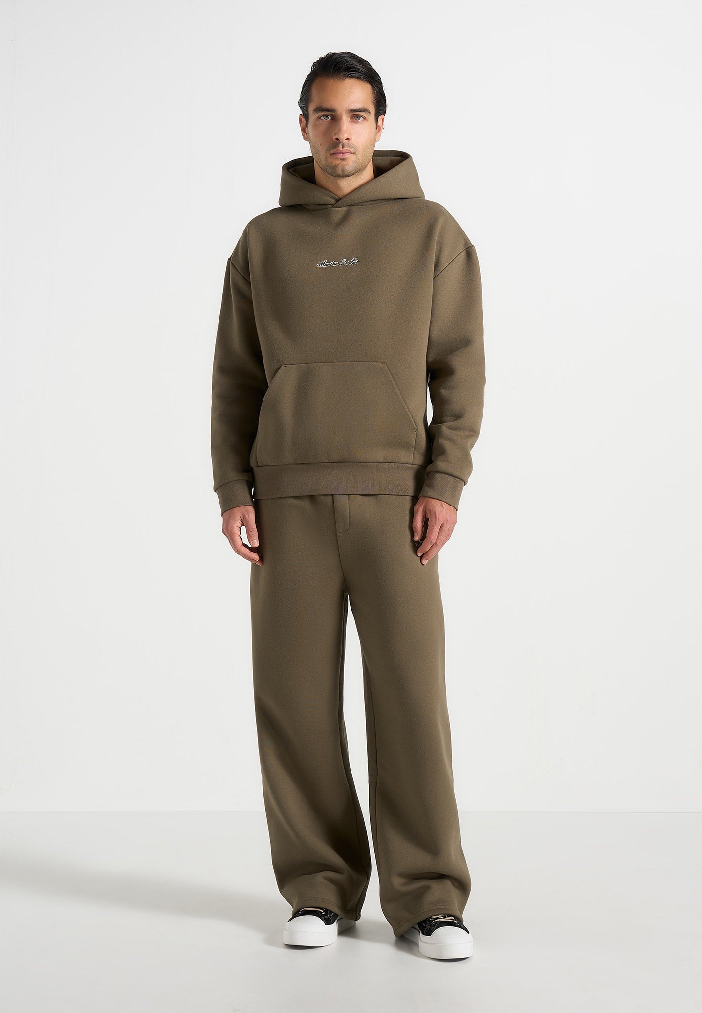 JS001 - Unisex Signature Relaxed Fit Hoodie - Olive