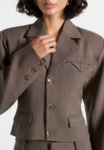 prisca-tailored-cropped-blazer-taupe