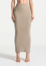 angled-waist-knit-maxi-skirt-beige-marl