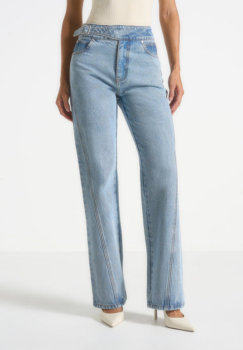  Straight Leg Jeans