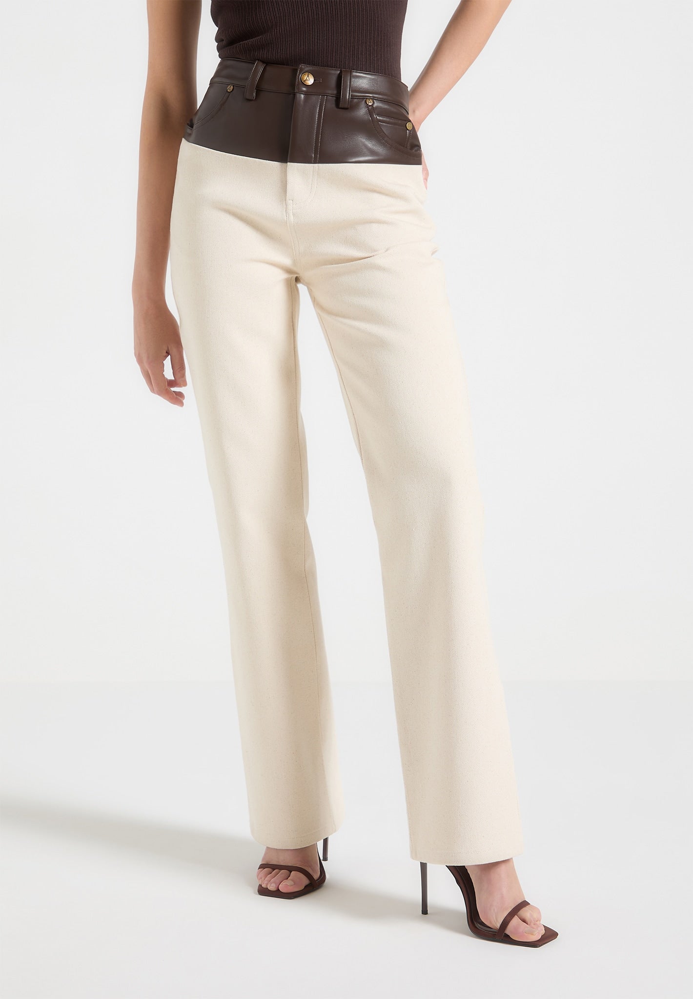 renee-leather-denim-straight-leg-jeans-cream-brown