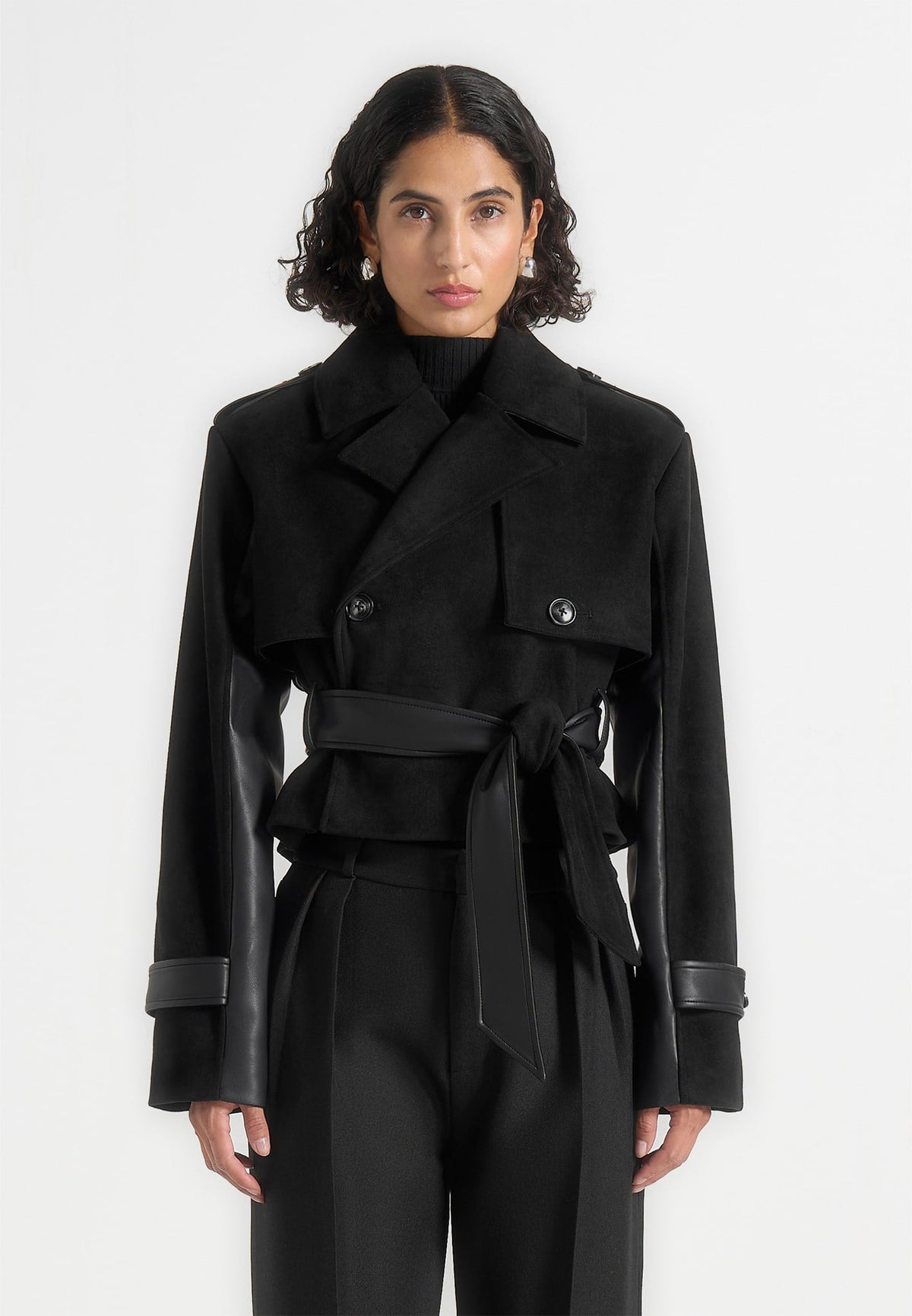 lelia-cropped-suede-trench-coat-with-belt-black