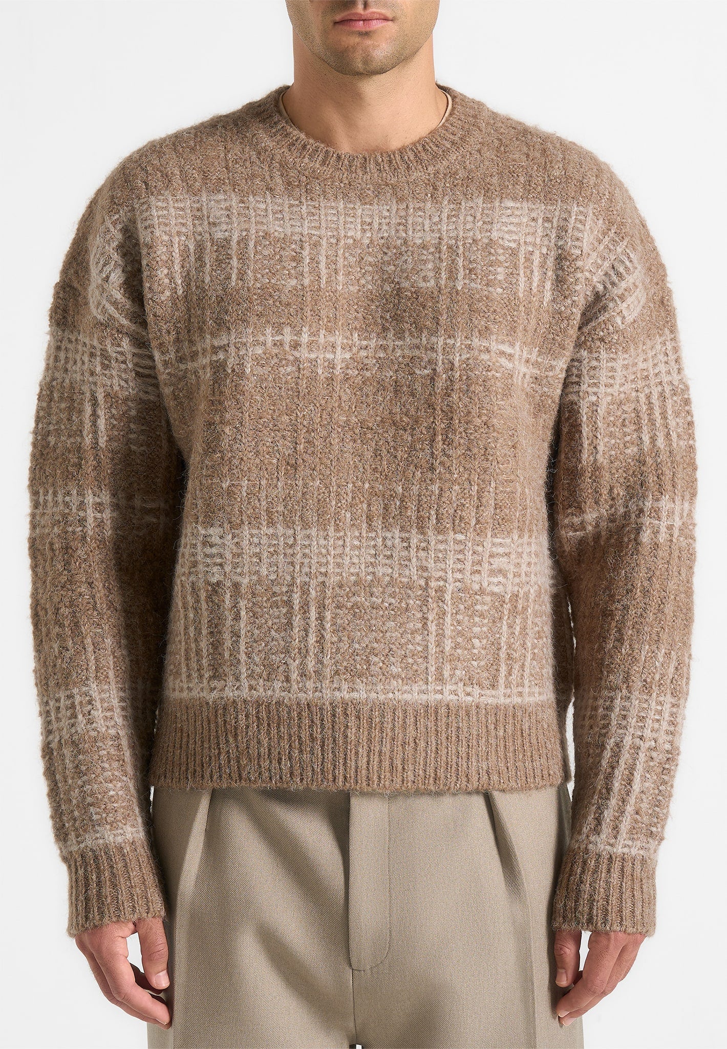 ayden-check-wool-knit-jumper-taupe-beige