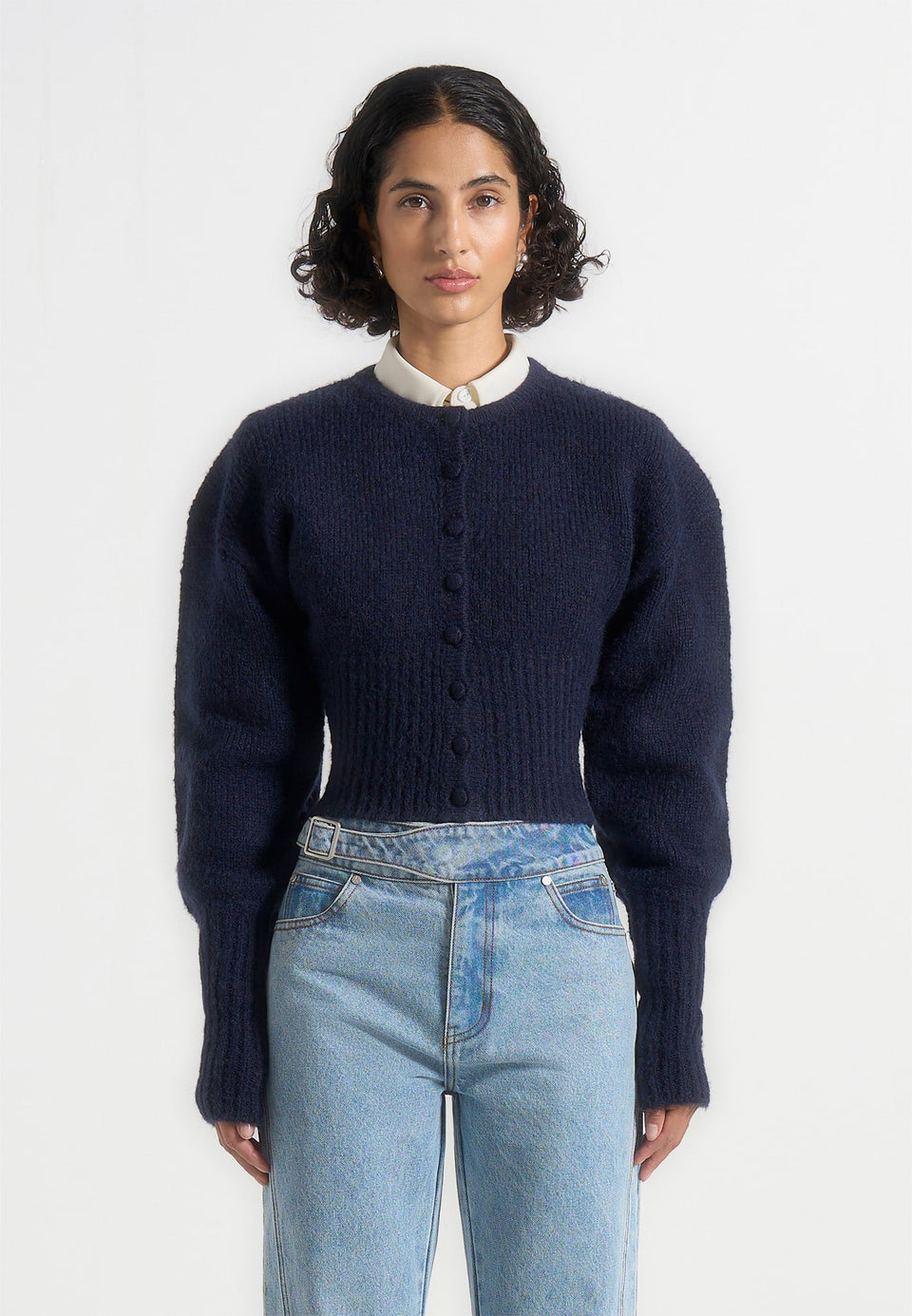 mayla-knitted-cinch-waist-cardigan-navy