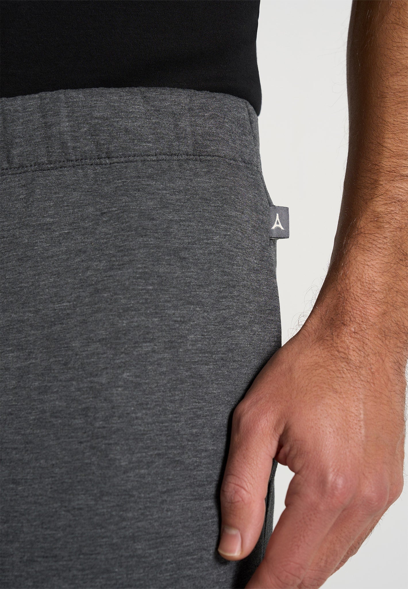 dion-neoprene-minimal-tapered-fit-cuffed-joggers-charcoal-grey