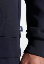 drew-neoprene-minimal-regular-fit-hoodie-navy