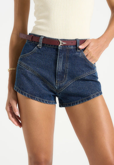 contour-denim-mini-shorts-indigo