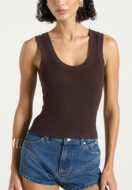 vs001-scoop-neck-ribbed-cotton-tank-top-brown