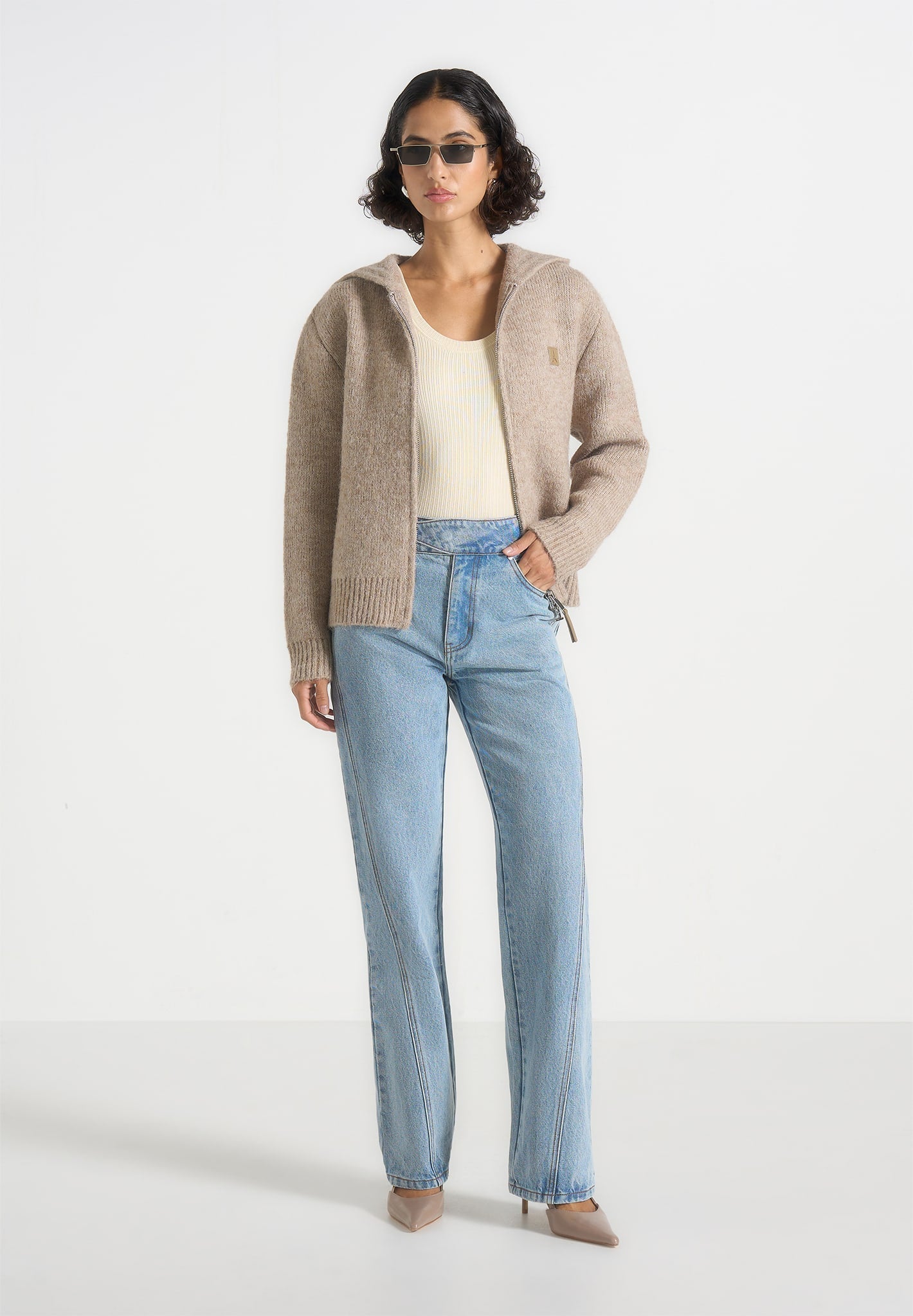 billie-unisex-brushed-zip-hoodie-beige