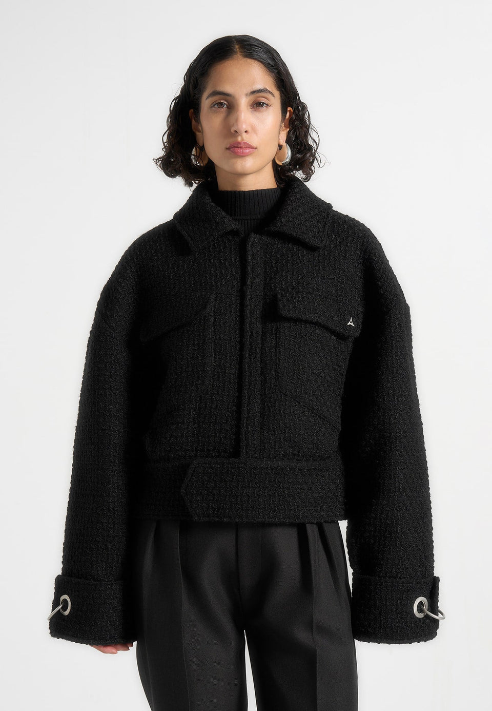 naela-boxy-tweed-jacket-with-cuff-detail-black