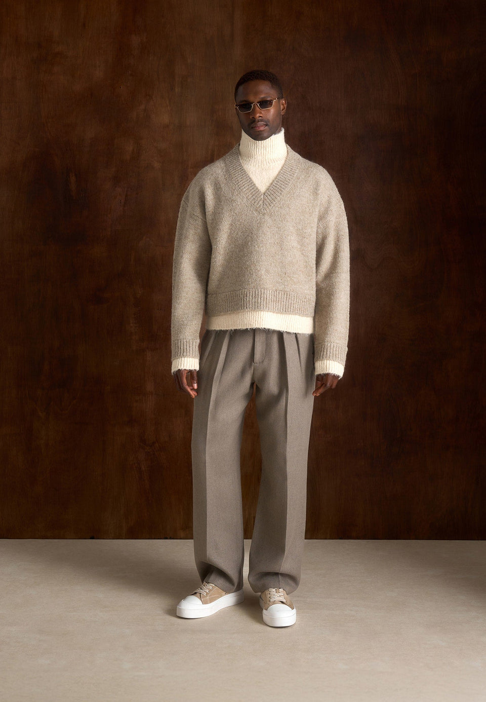 jacques-unisex-double-layer-v-neck-knit-jumper-beige-cream