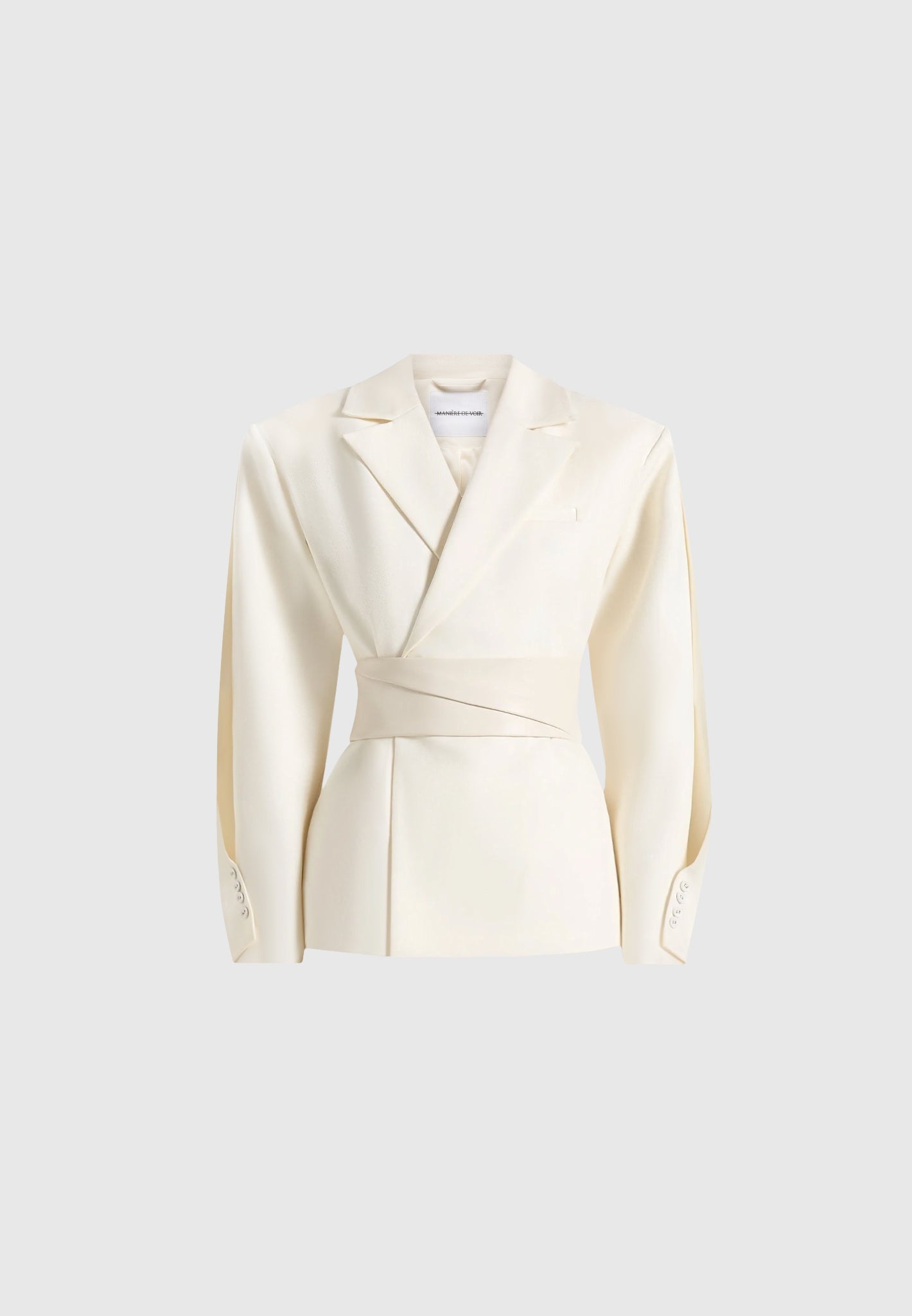 marie-twist-sleeve-tailored-blazer-with-belt-off-white
