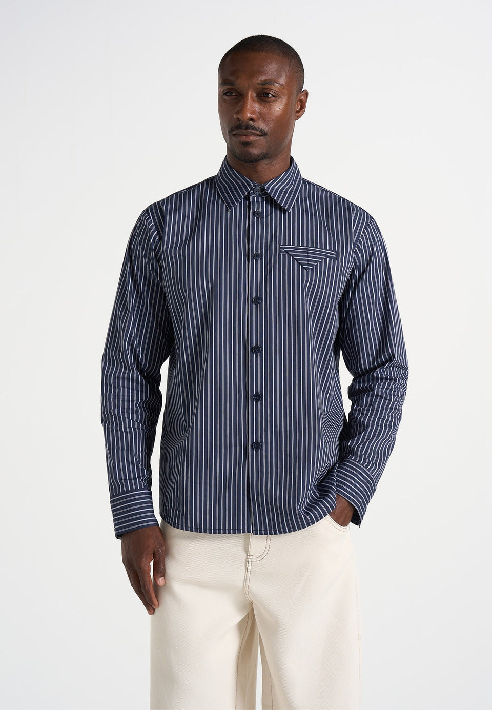 ronnie-unisex-pinstripe-long-sleeve-shirt-navy