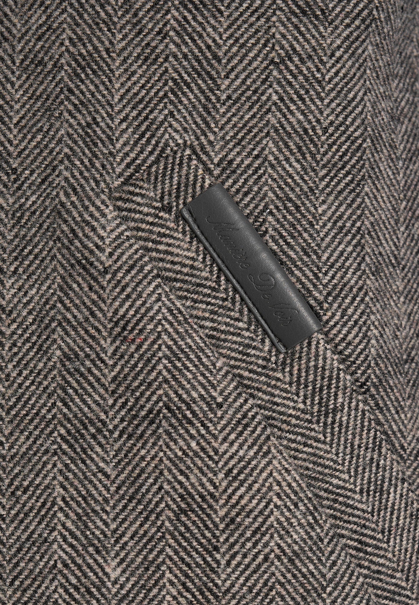 levi-herringbone-wool-zip-gilet-grey
