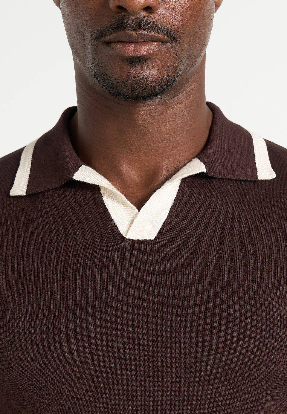 lambert-contrast-detail-knit-polo-shirt-brown