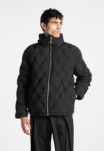 woven-interlock-puffer-jacket-black