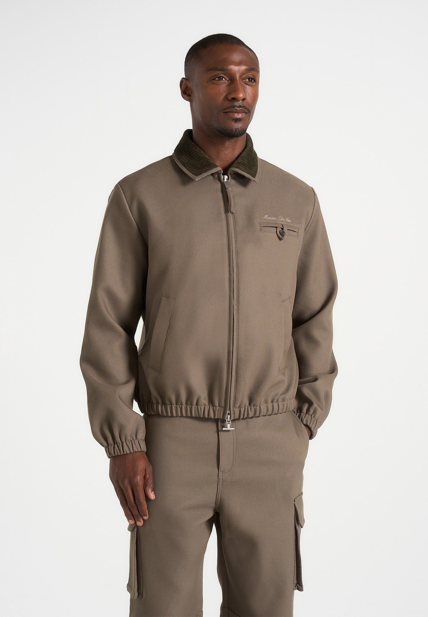 Kilian - Unisex Twill Signature Jacket - Olive
