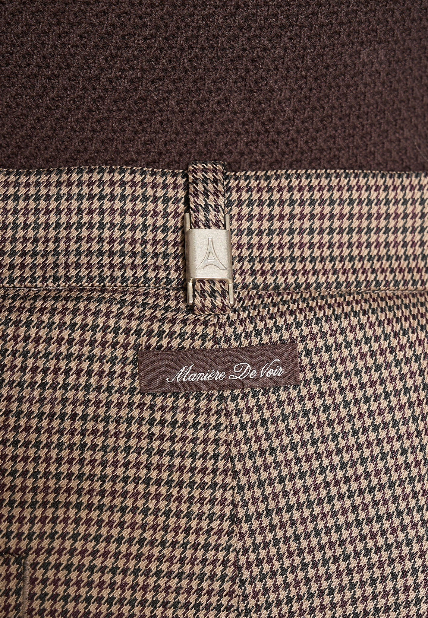 pierre-houndstooth-twin-pleat-trousers-brown