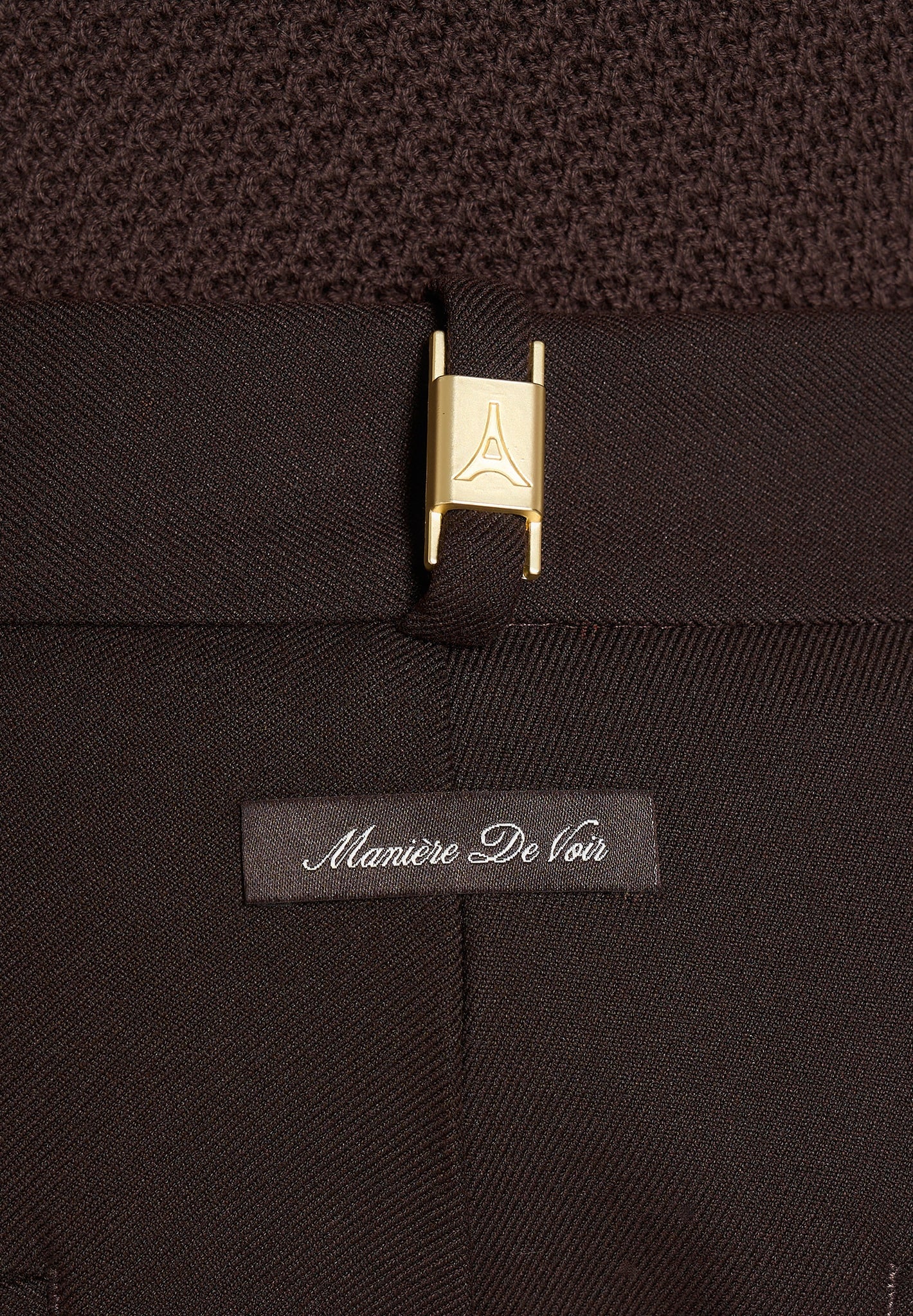 Hubert - Slim Fit Tailored Pants - Brown