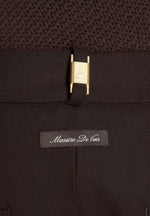 Hubert - Slim Fit Tailored Pants - Brown