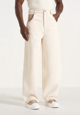 lazare-wide-leg-twill-jeans-cream