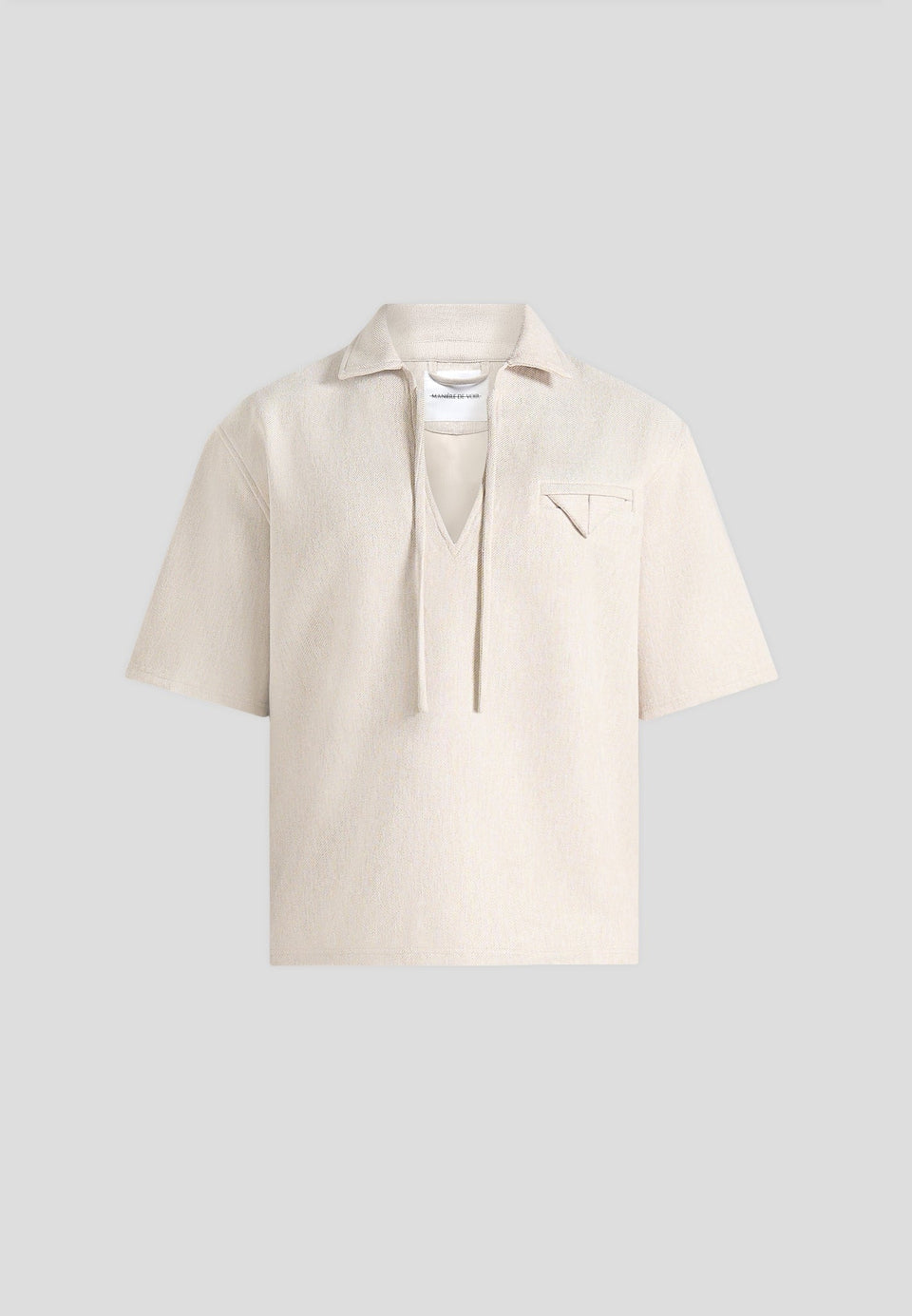 norbert-open-collar-textured-drawstring-shirt-cream