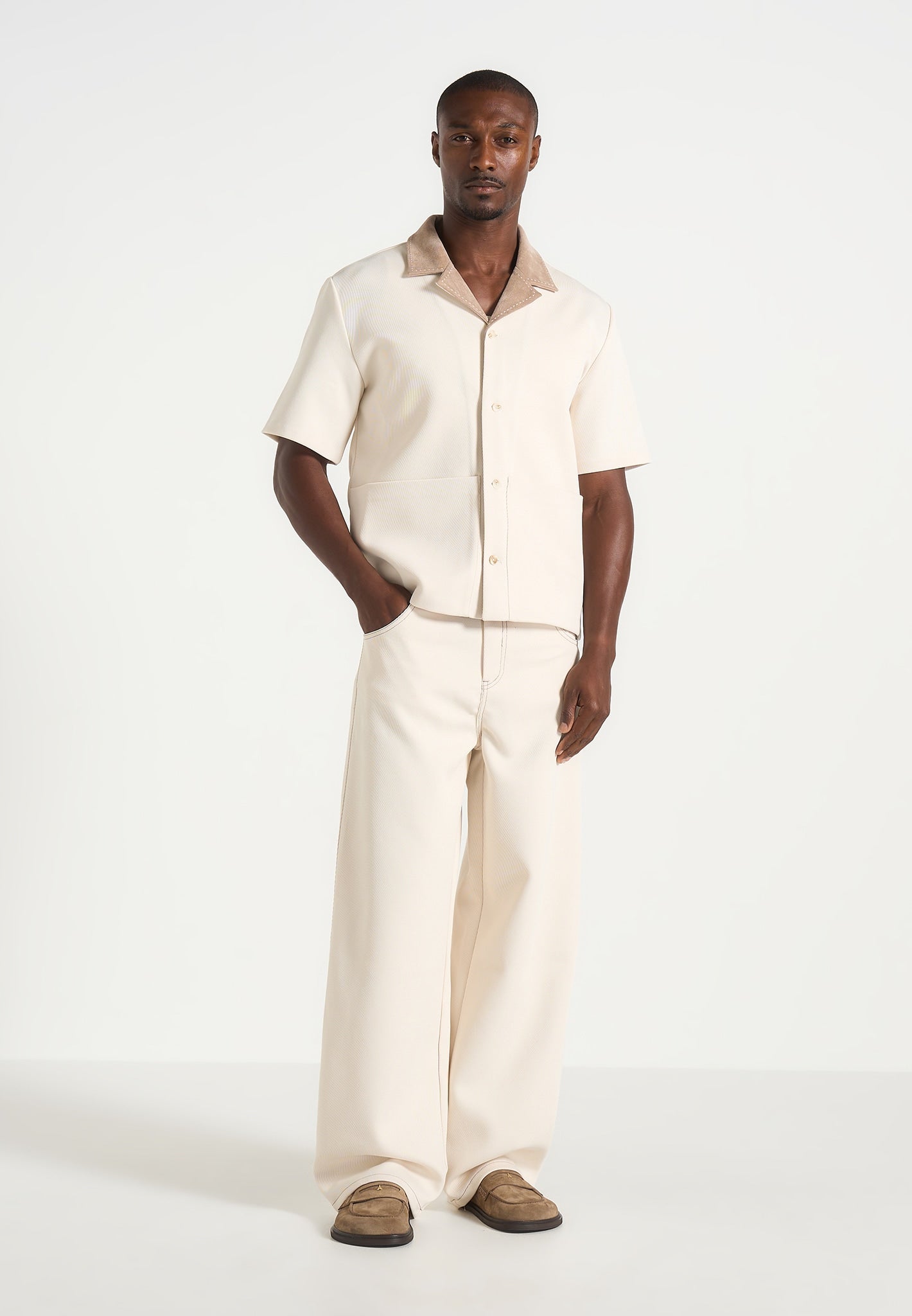 joel-twill-shirt-with-suede-revere-collar-cream