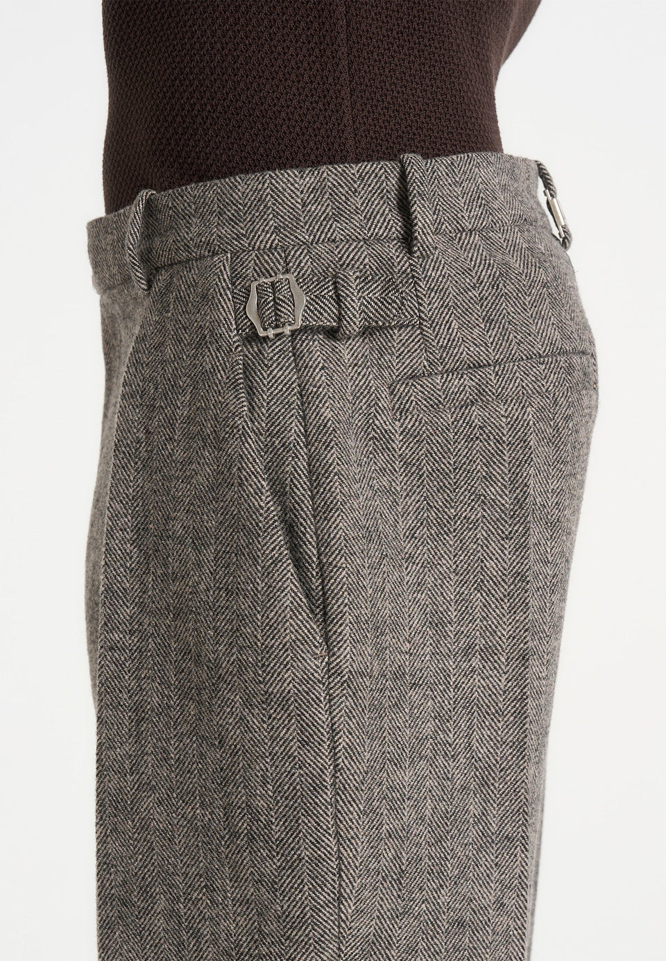 dorian-herringbone-wool-pleated-trousers-grey