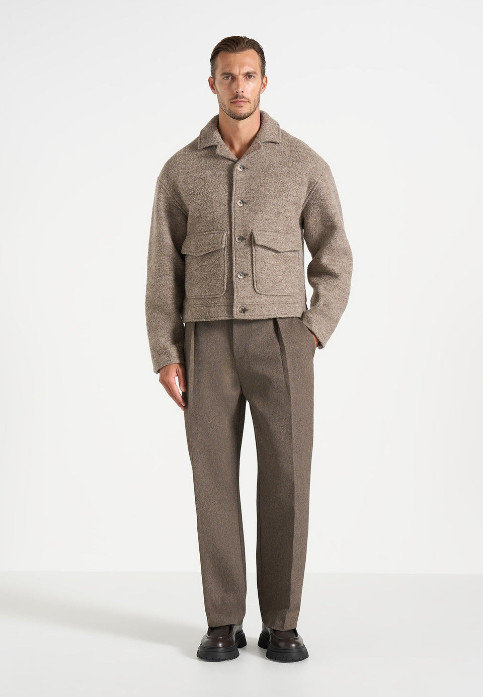 aurel-wool-jacket-with-revere-collar-taupe