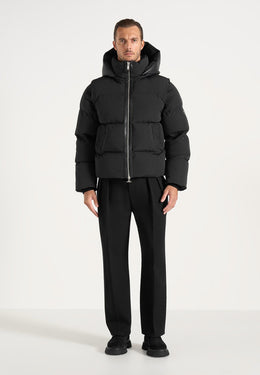 Eric - 2-in-1 Puffer/Gilet Jacket - Black