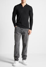 merino-wool-long-sleeve-revere-polo-shirt-black