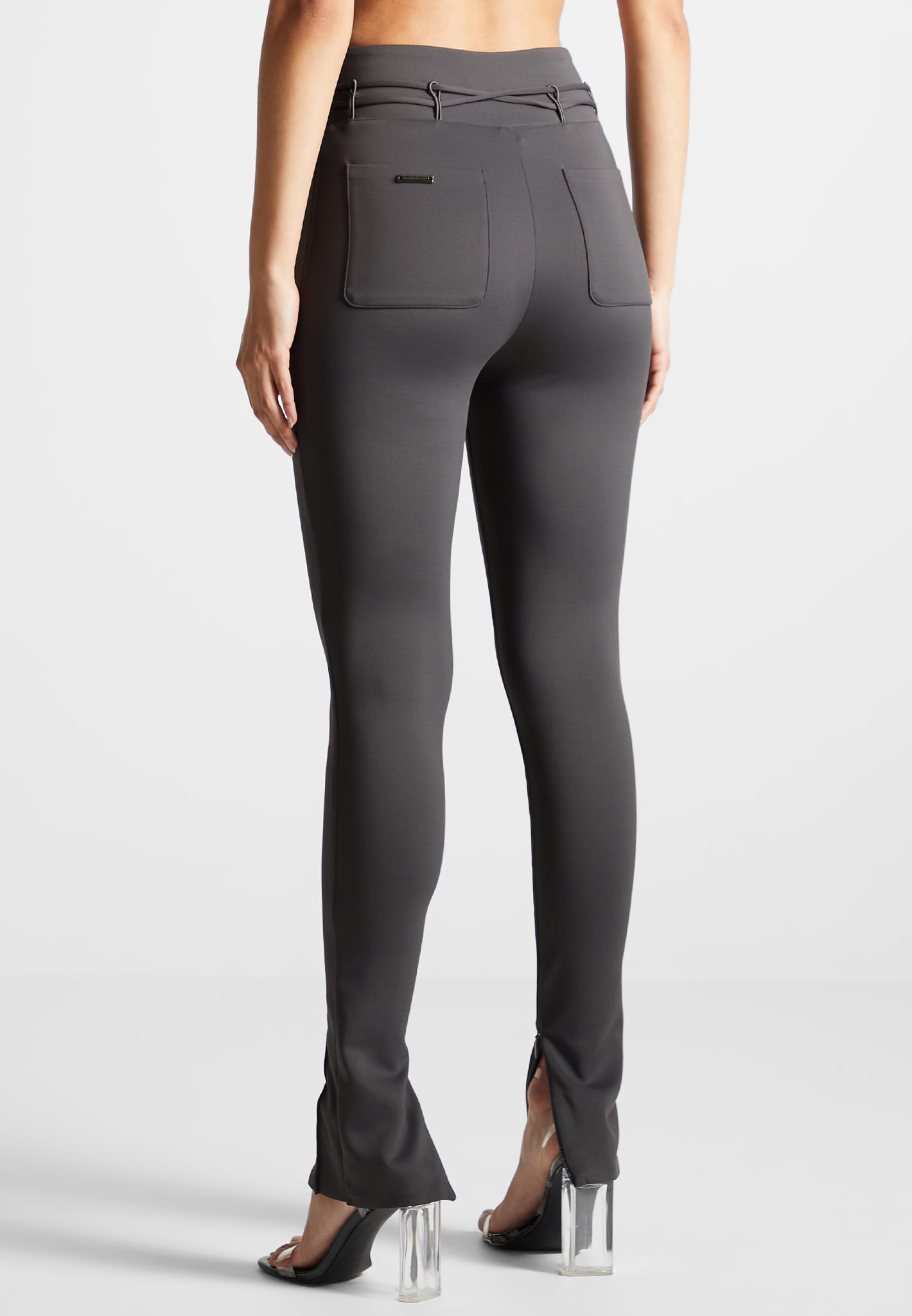 neoprene-tie-detail-leggings-charcoal-grey