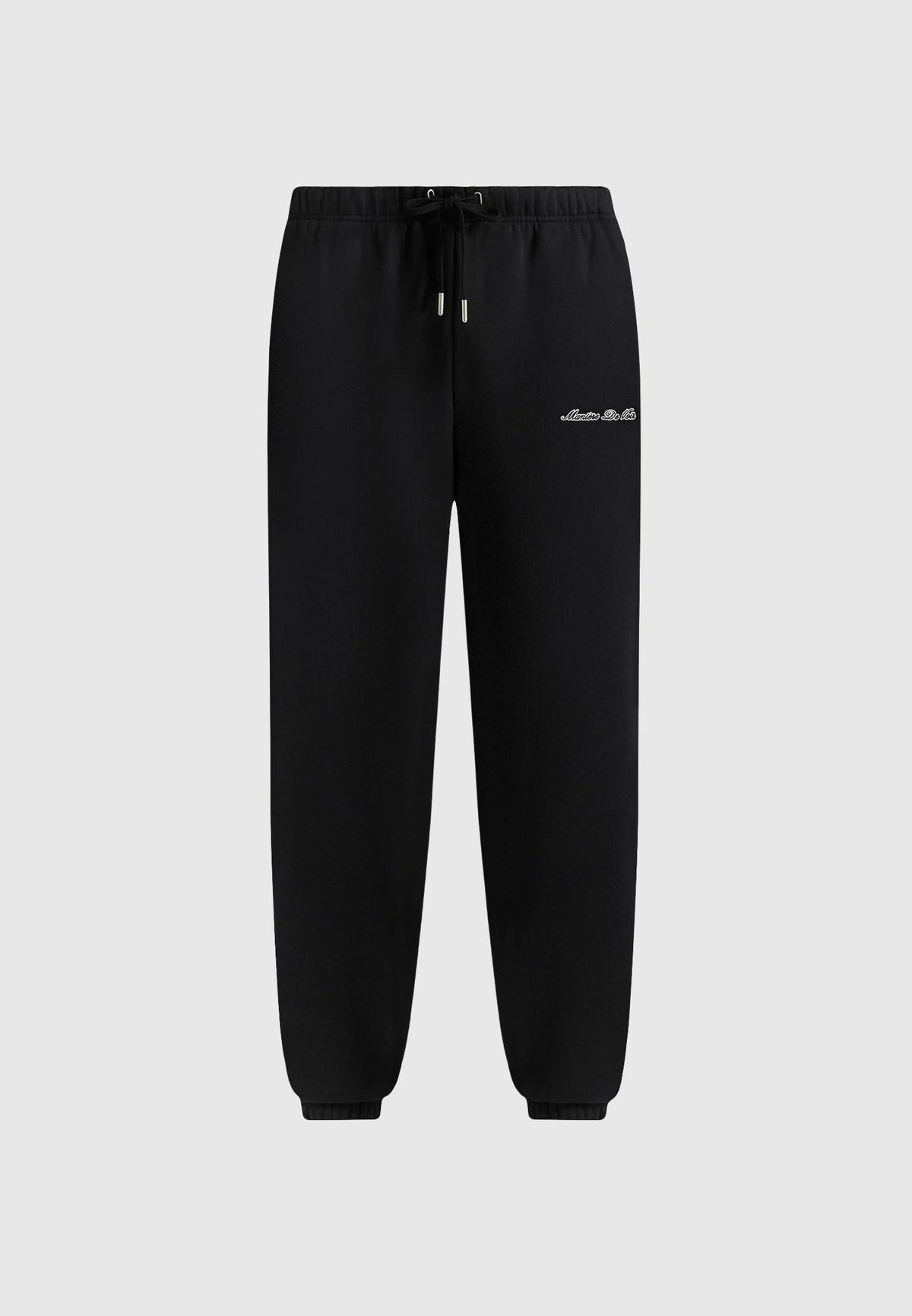 JS005 - Signature Regular Fit Cuffed Sweatpants - Black