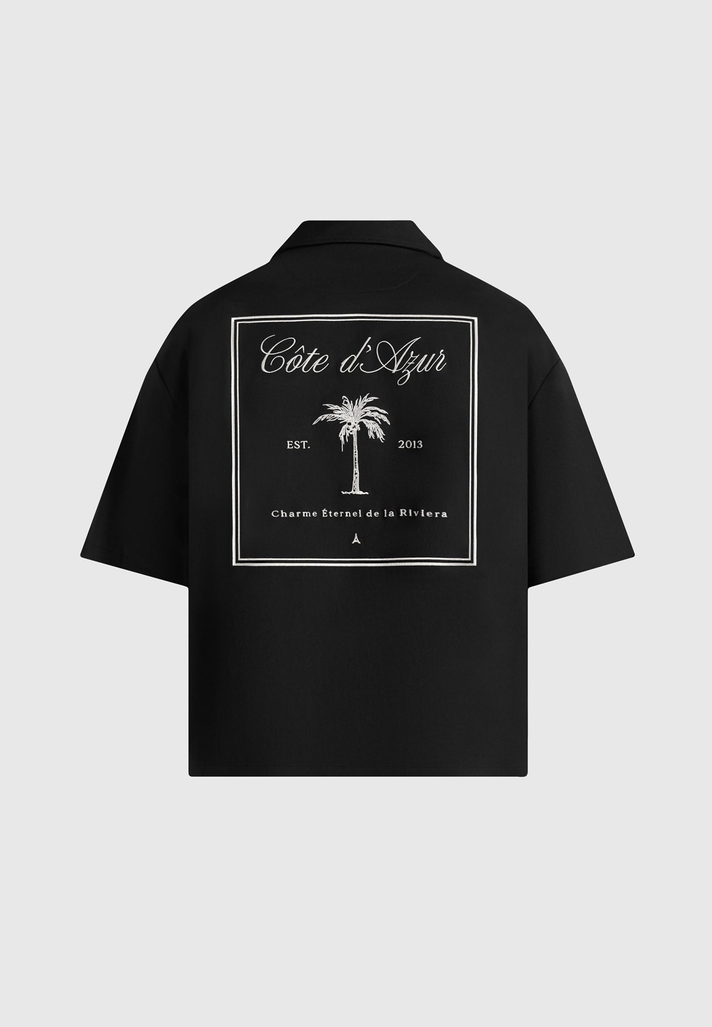 alexis-unisex-cote-dazur-boxy-shirt-black