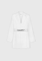 chain-belted-blazer-dress-white