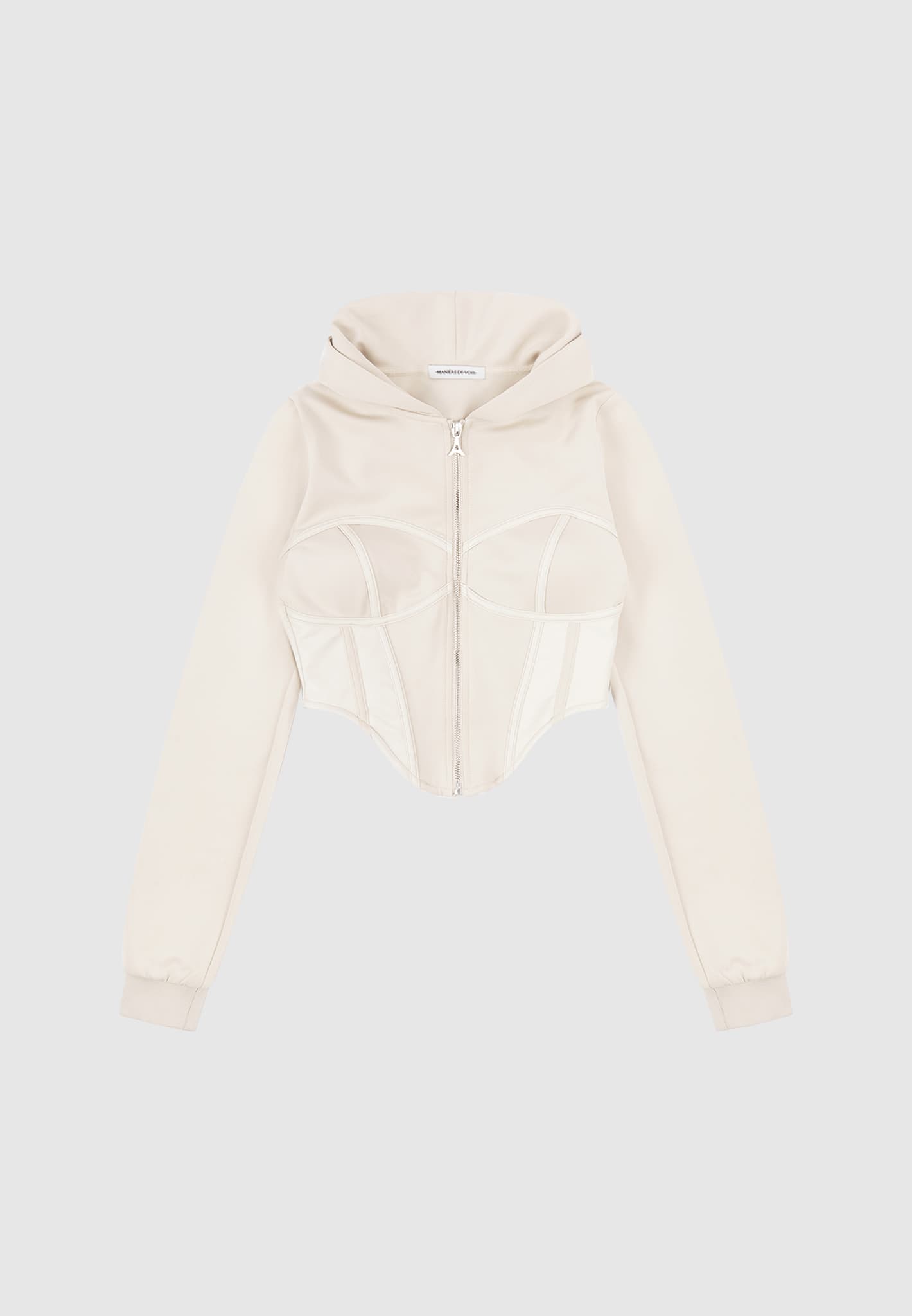 corset-hoodie-with-vegan-leather-beige