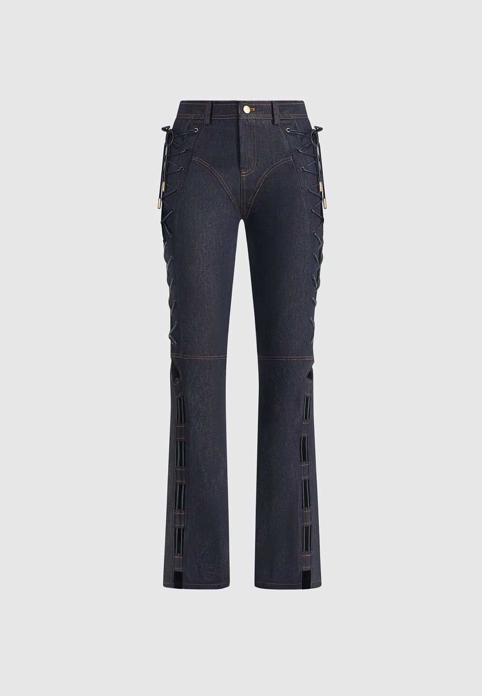 ambre-denim-lace-up-flared-jeans-indigo