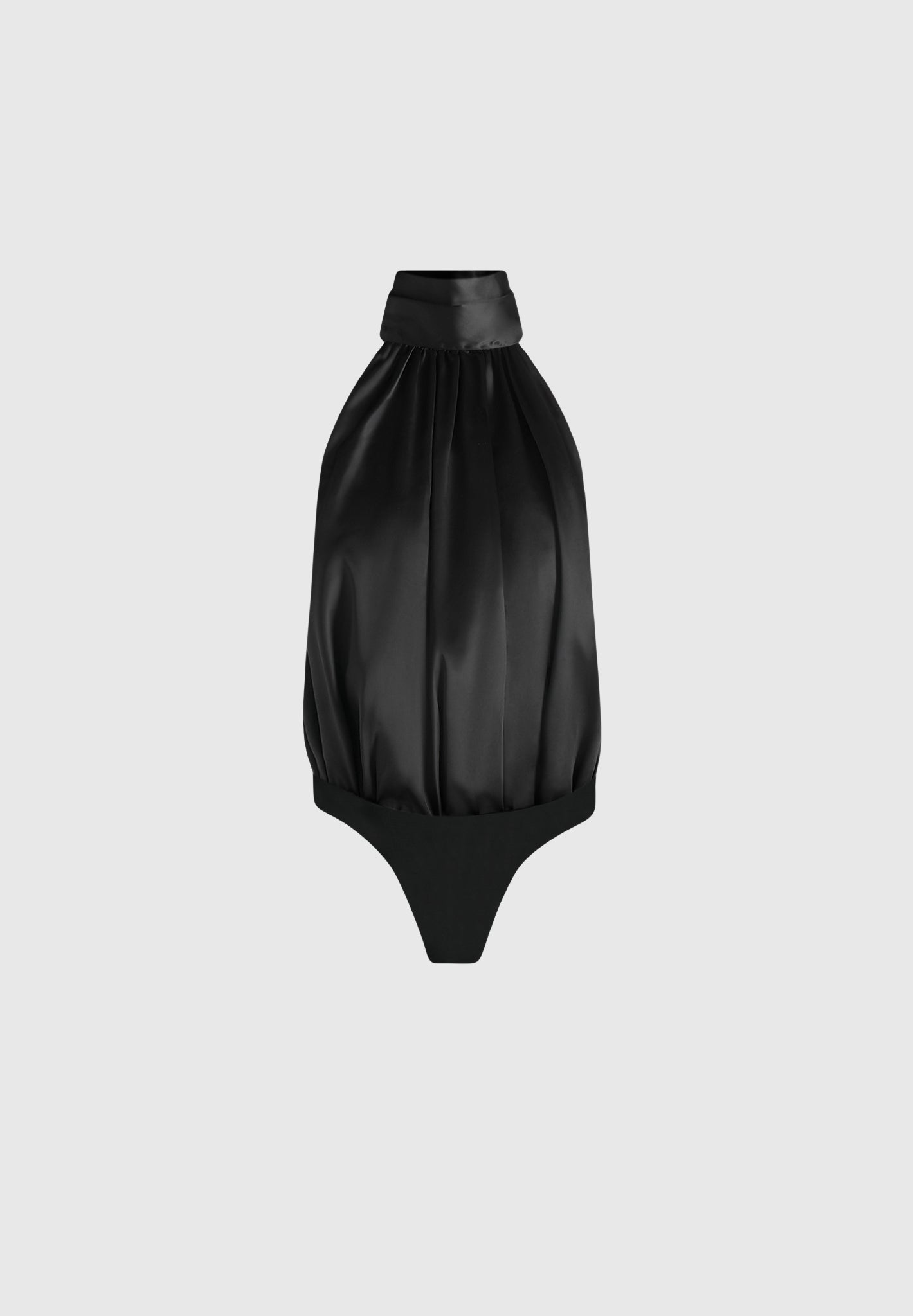 phoebe-satin-tie-neck-blouson-open-back-bodysuit-black
