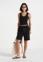 sh001-unisex-cotton-shorts-black