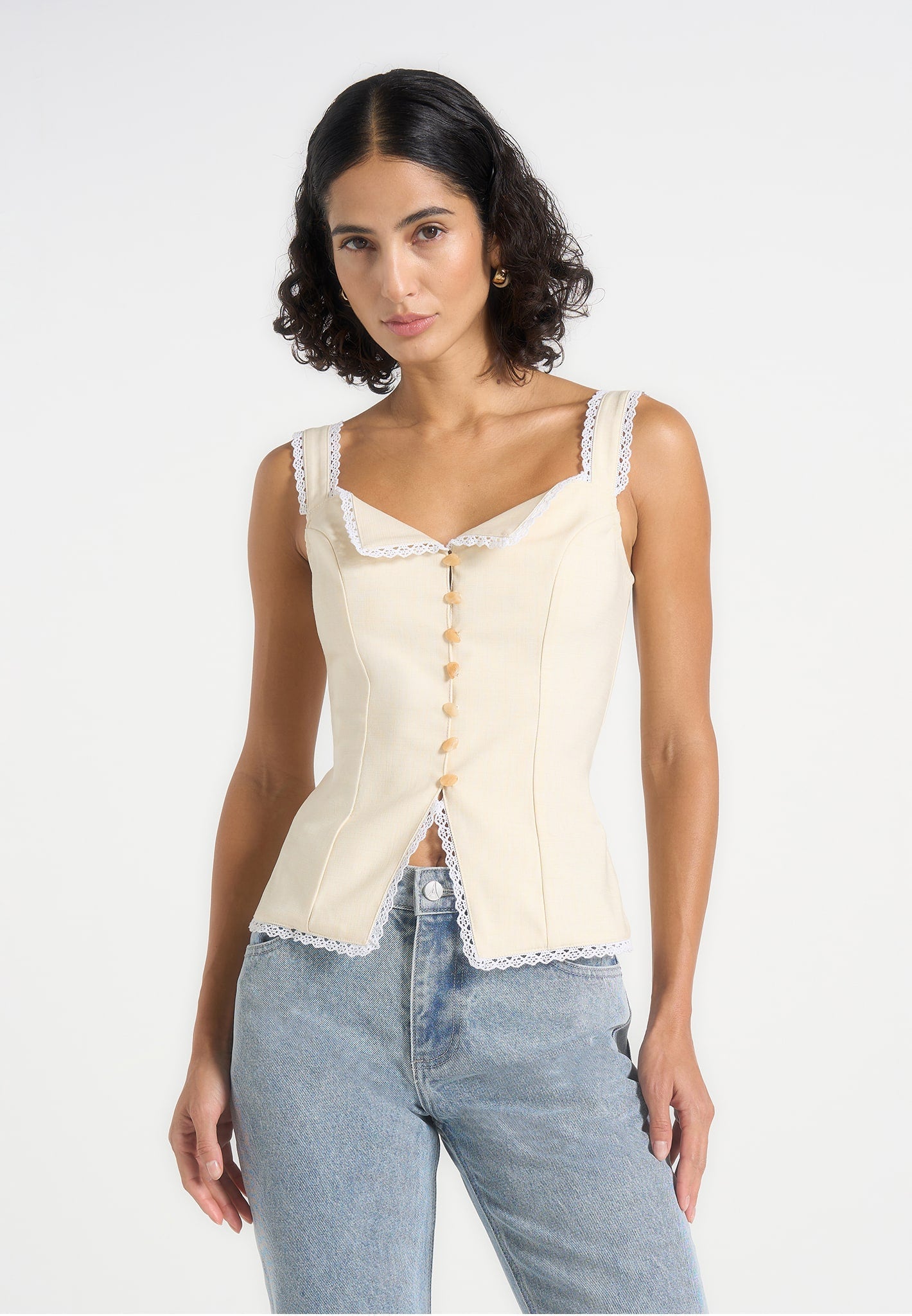 delia-linen-lace-trim-corset-cami-top-pale-yellow 
