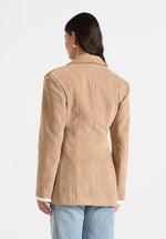 claire-suede-wide-shoulder-cinch-waist-blazer-beige