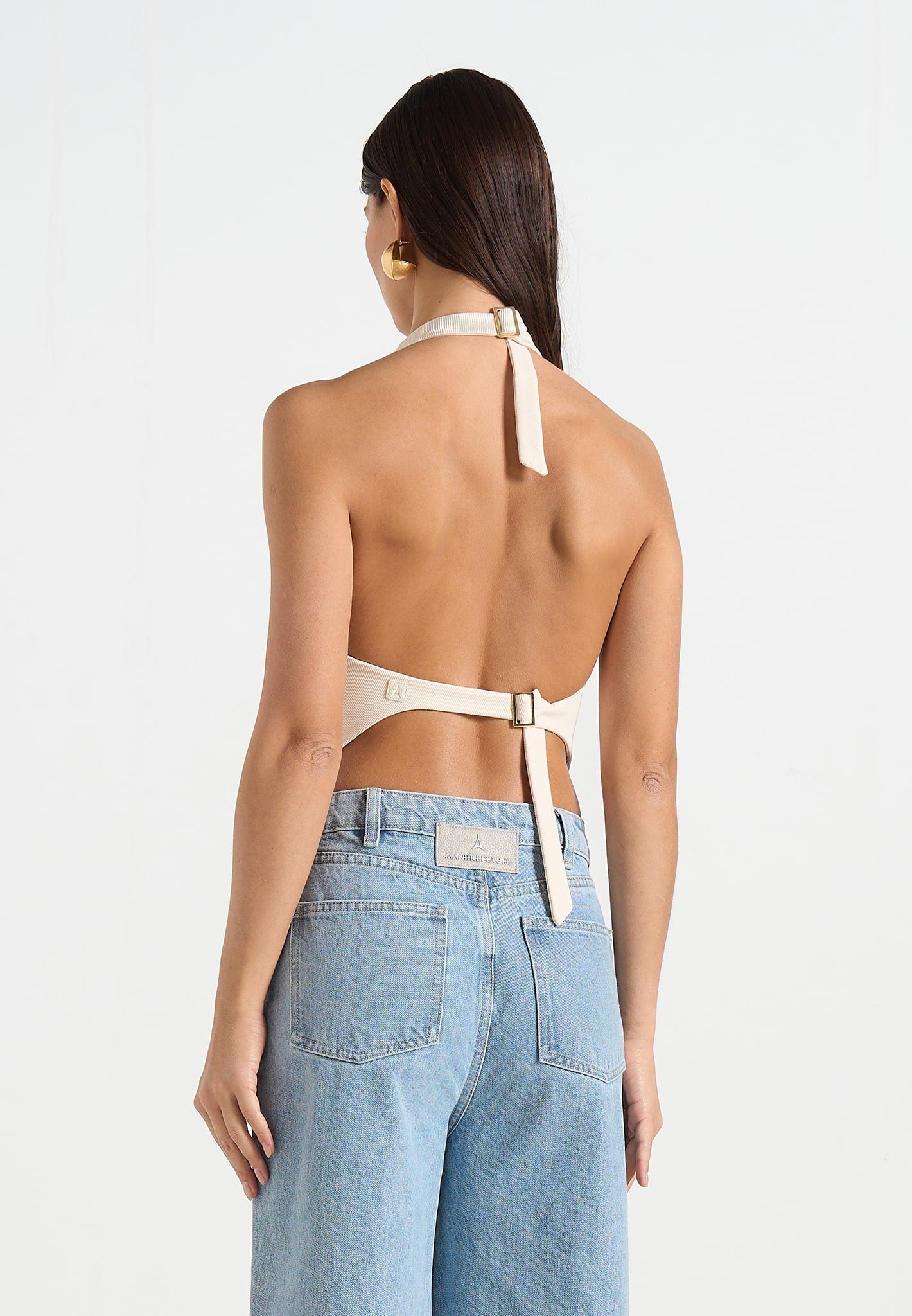 claudette-twill-halterneck-backless-top-cream