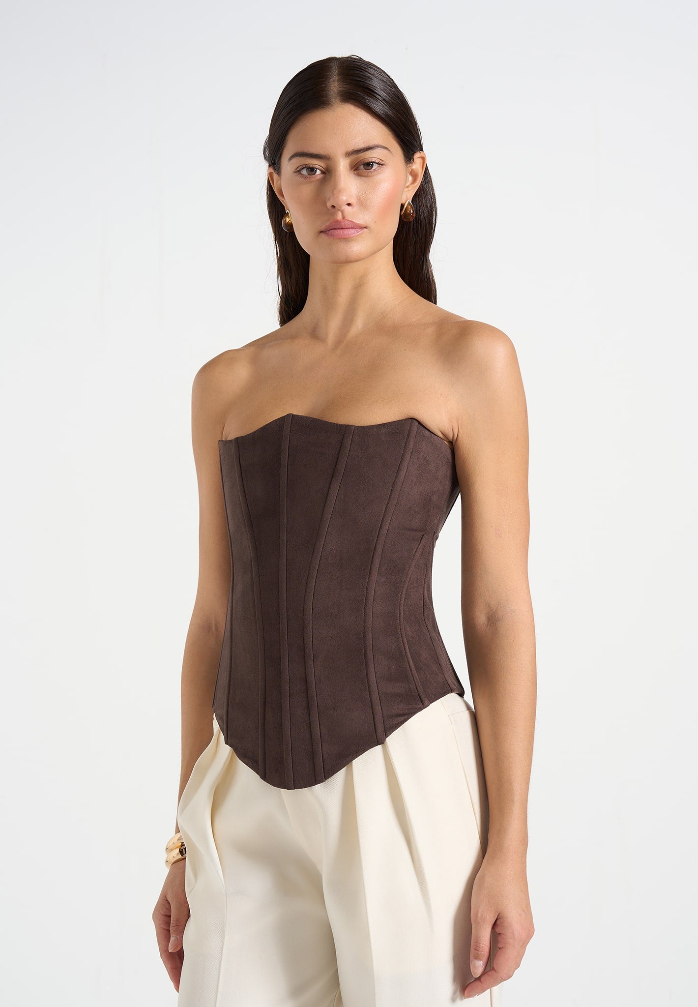 scarlett-suede-lace-up-corset-brown 