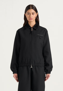 kilian-unisex-twill-signature-jacket-black