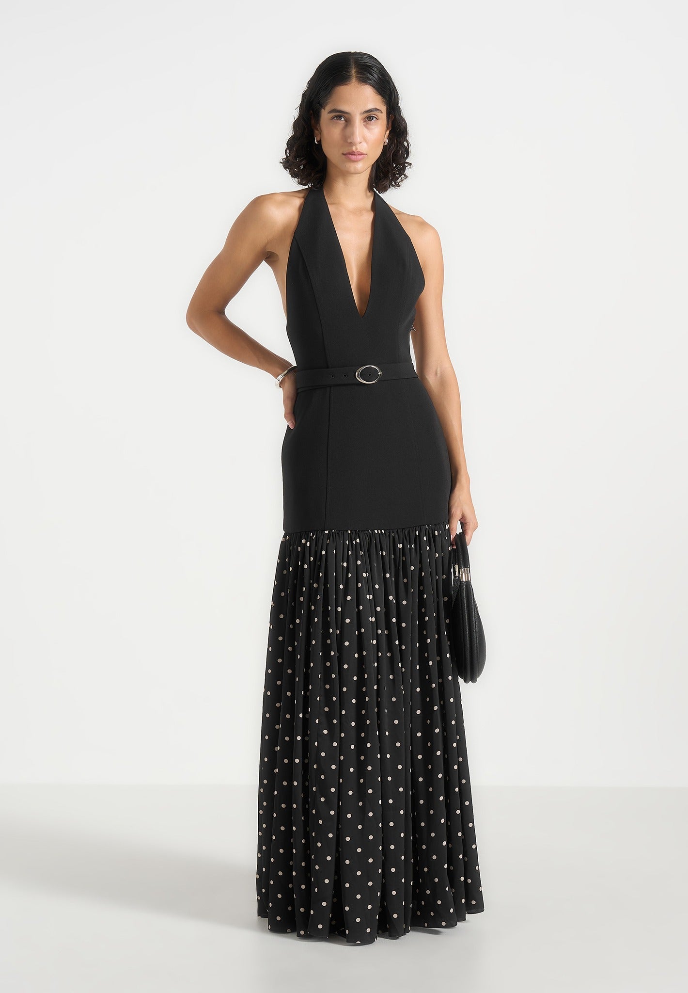 deborah-halter-neck-maxi-dress-with-waist-detail-black-white